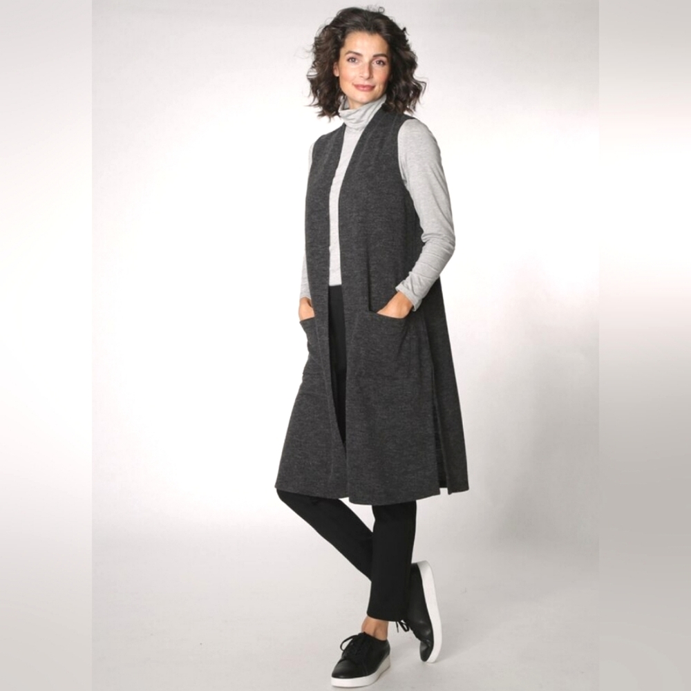 Mr.Max Sleeveless Long Duster /New
